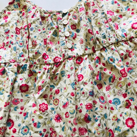 GAP Tops Gap Floral Tank Top Poshmark